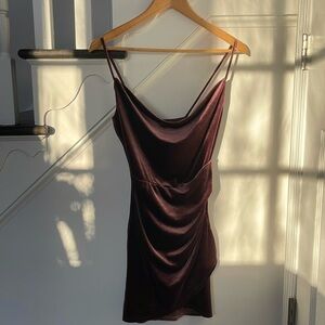 Purple Velvet Dress